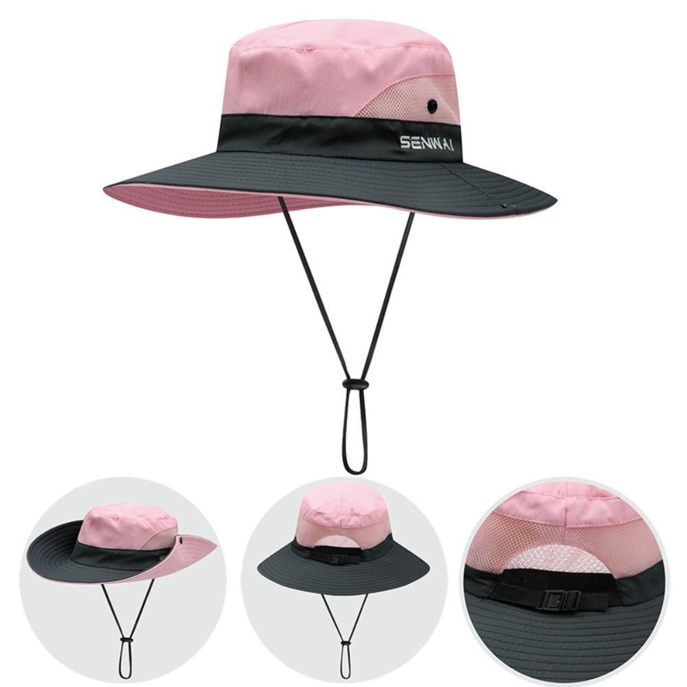 Trendy Fishing Cap Anti-Sun Sunscreen Hat Fashion Ponytail Hat Summer