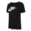 Nike Женская футболка с коротким рукавом и круглым вырезом с логотипом W Nsw Lifestyle Series, дышащая футболка 846469-010