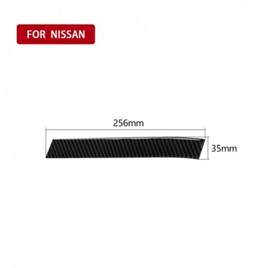 For Nissan 350Z 2003-2009 Carbon Fiber Passenger Side Door Pull Cover Trim