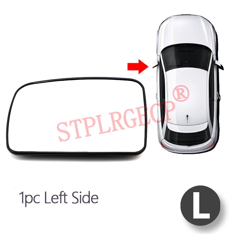 Passenger Driver Side Left or Right Door Side Heated Wing Mirror Glass Lens for Land Rover Discovery 3 04-09 Freelander 2 06-10