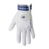 Перчатки для гольфа FootJoy Lady eComfort, двусторонние, женские, 20 см, бело-голубые, FGLE25PRWS-20
