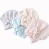 Bow French dry hair cap for women, super water absorption, quick drying, no blow washing, thickened cute shower cap, headtowel.
