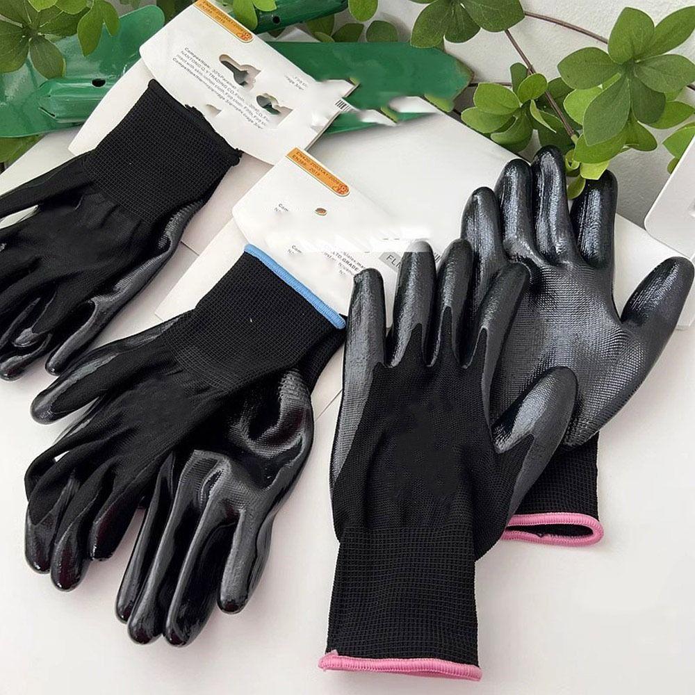 Chasing The Sea Anti Cutting Gloves Black Work Gloves Tool Protective Mittens  3~15 Year Old/Adult