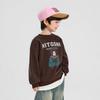 Fairy Tale Memory Boys' Fleece Sweatshirt – 2025 Autumn/Winter, Round Neck, Korean Style, for Middle & Big Boys.