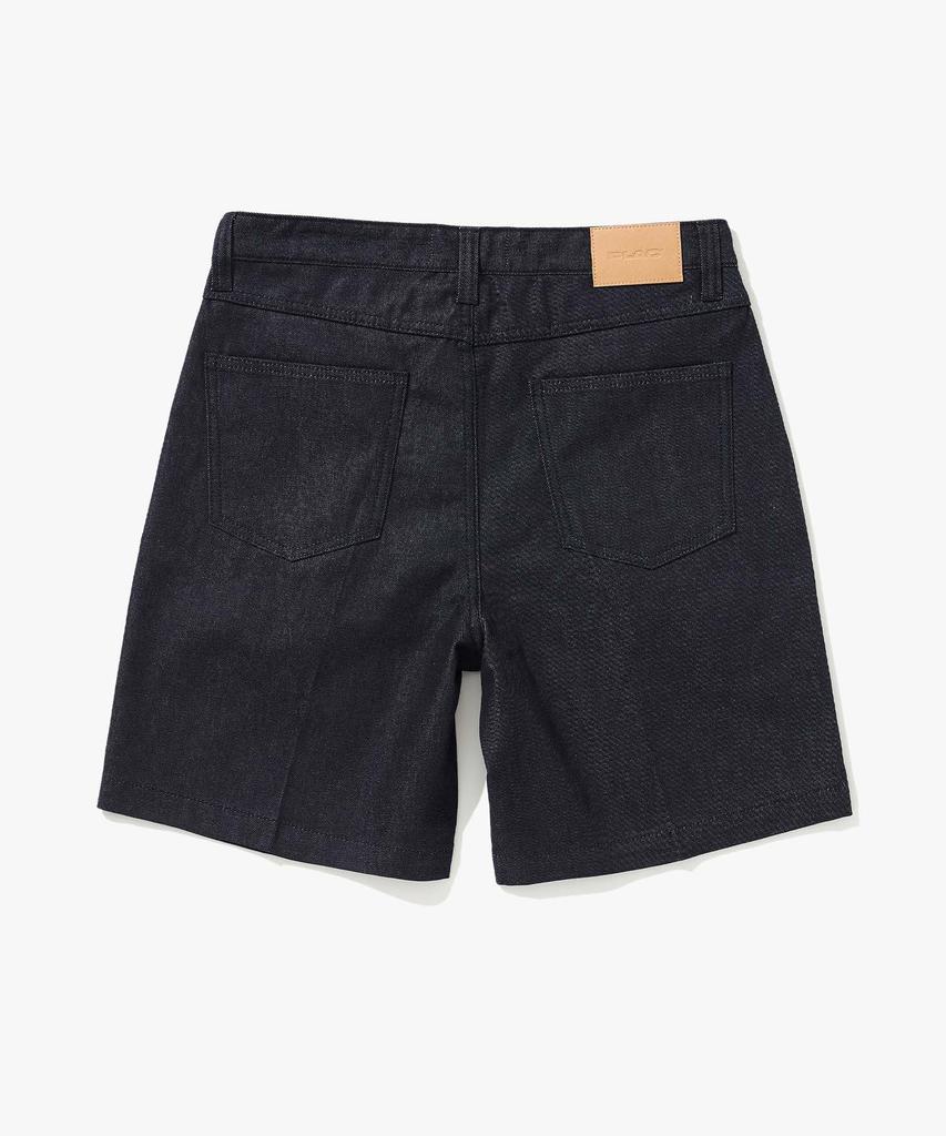 PLAC [Mergo X Plack] K02 Bermuda Non-Fade Shorts Indigo