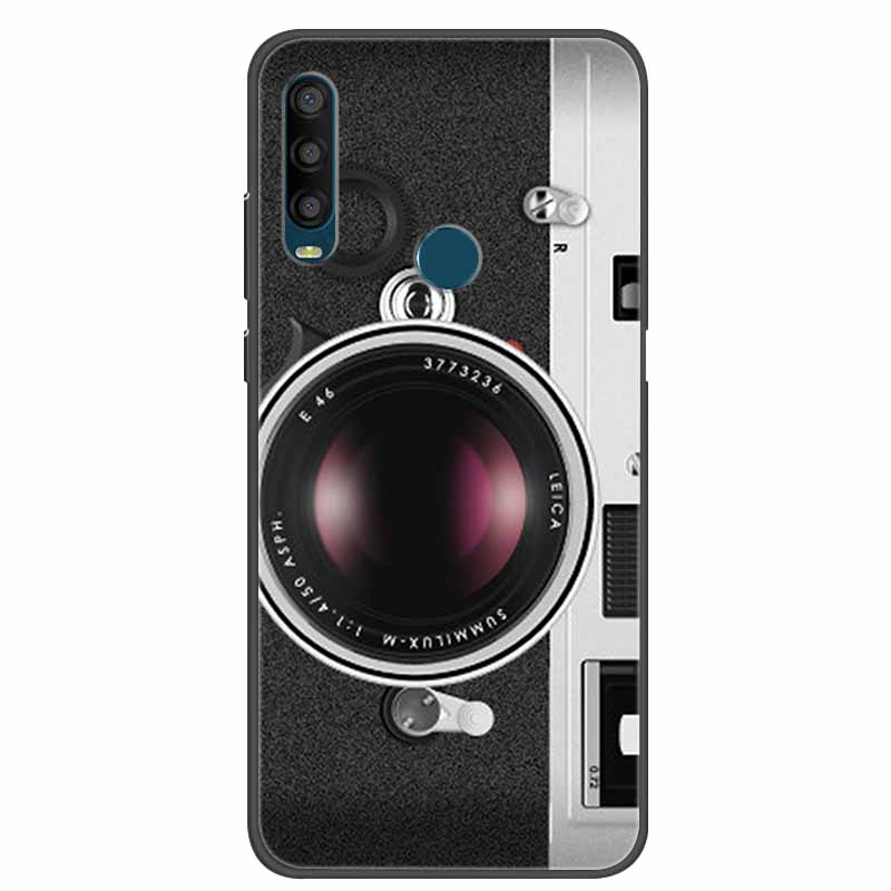 Чехол для Alcatel 1SE 2020, черный бампер, мягкий силиконовый чехол из ТПУ для телефона Alcatel 1SE 5030D 5030F 1 SE 2020, чехол с рисунком из мультфильма
