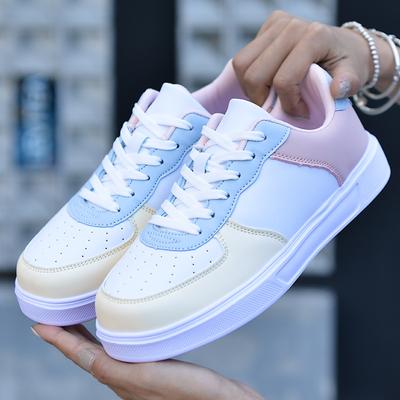 2025 новая весенне-летняя женская обувь студенческие туфли женская повседневная обувь корейская версия модная обувь больших размеров детская белая обувь