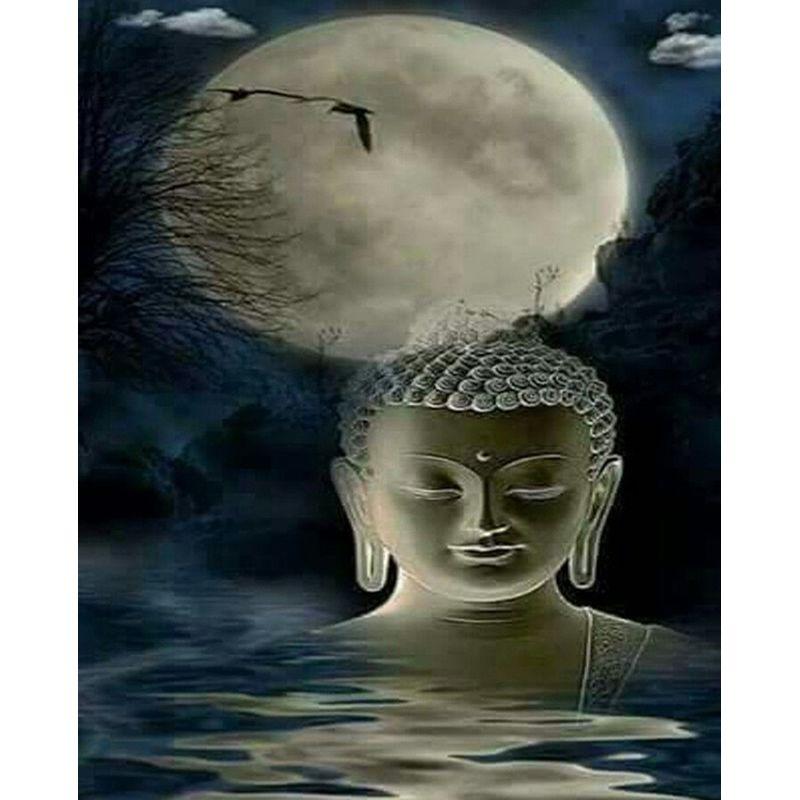 5D Diy Набор для алмазной живописи Будда Стразы Алмазная вышивка крестиком Религия Мозаика Рисунок подарок ручной работы