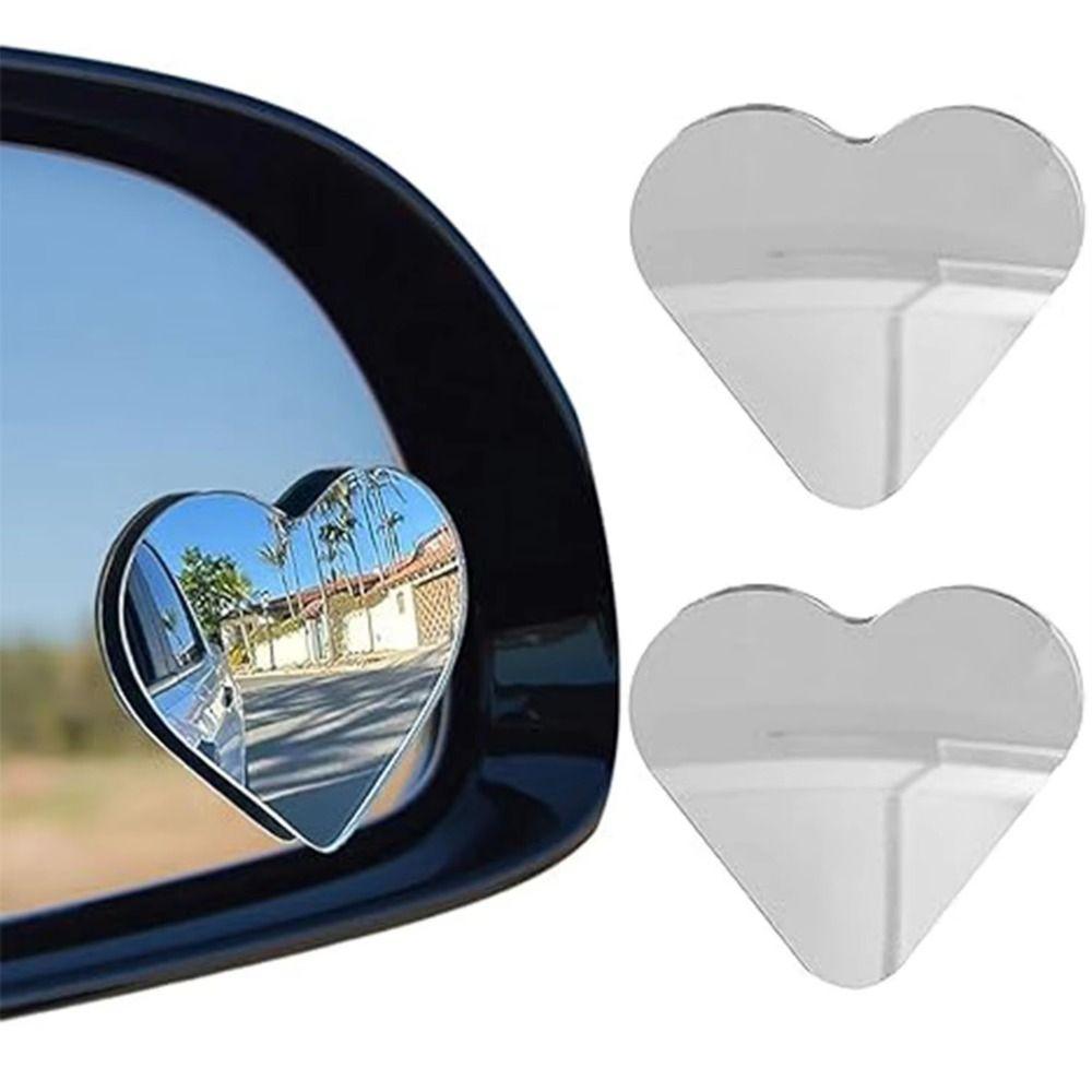 2Pcs Multiple Shapes Car Blindspot Mirror Wide Angle Rear View Mirrors Automotive Exterior