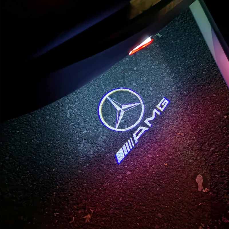 Горячая Распродажа Светодиодная Подсветка Логотипа Двери Автомобиля Приветственная Подсветка Аксессуары Для Mercedes Benz W212 W213 W166 W167 W176 W177 W246 W205 GLC C253 X253