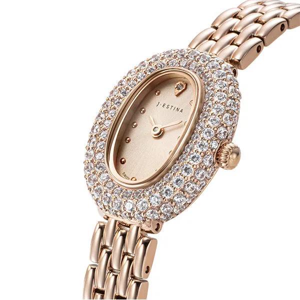 JE ORIANA COCKTAIL Metal Watch - Rose Gold (JWJ1JE5BF504RGRG0)