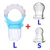 New Baby Nipple Fresh Food Fruit Milk Feeding Bottles Nibbler Learn Feeding Drinking Water Straw Handle Infant Teething Pacifier