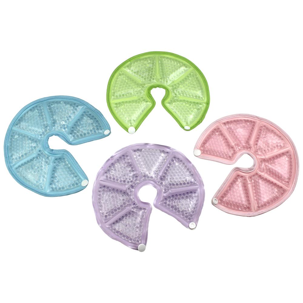 Reusable Breast Therapy Hot Cold Gel Pack Bead Ice Pack for Postpartum Breast Engorgement Compress Pad