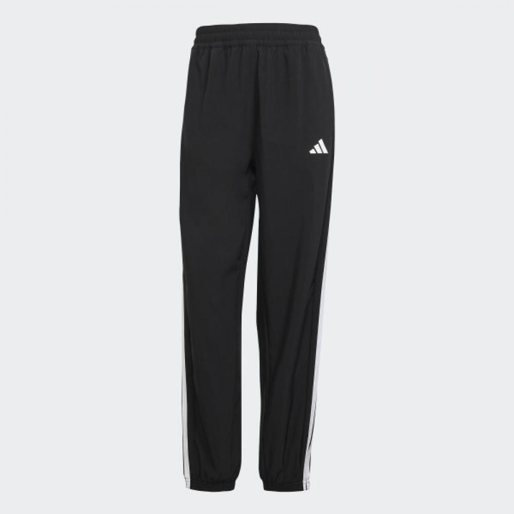 Adidas Women S Climacool eSSential 3 Stripe Woven pantS