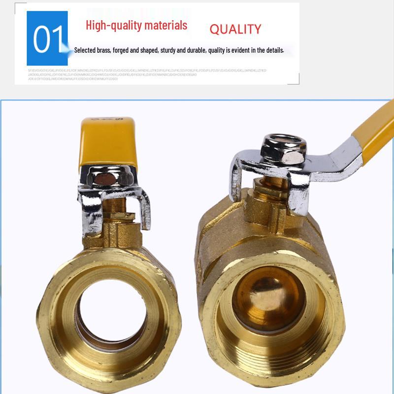 Copper Ball Valve DN15, DN20, DN25, DN32 Radiator Tap Switch