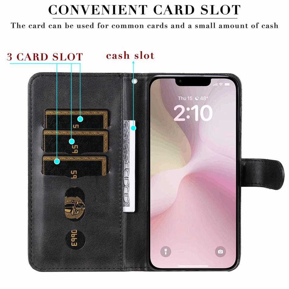 Zipper Pocket Case For Samsung Galaxy A04 A04S A05 A05S A13 A14 A15 A24 A25 A32 A33 A34 A35 A50 A51 A52 A52S A53 A54 A55 5G #WGB