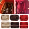 Portable Handbag Felt Insert Bag Makeup Cosmetic Bags Inner Bucket Bags Storage Organizer Tote