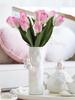 6 Pcs Tulips Artificial Flowers for Decoration Real Looking Fake Tulips Real Touch Flowers Floral Arrangements for Table Home Office Wedding Decor