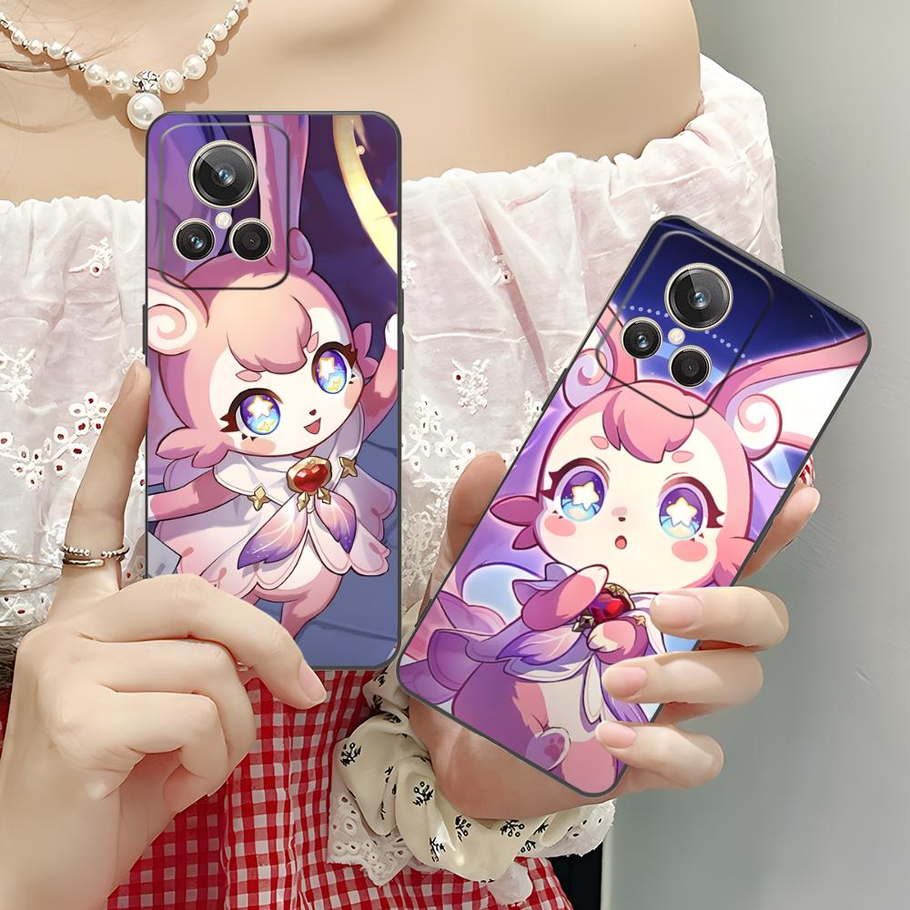 HSR Mem Матовый TPU Чехол для Мобильного Телефона для Realme GT 8 Neo Pro C75 73 71 C67 65 C55 53 C35 31 C20 15 Цветной Чехол