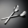 304 Stainless Steel Dining Spoon Leaking Male Spoon Restaurant Buffet Tableware Mirror Polished Hotel Supplies Western Tableware
