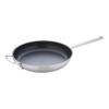 Endo Shoji Commercial Murano Induction Teflon Select Frying Pan 40cm IH Compatible Stainless Processed Inside AHLV706 18-8 Steel/Teflon