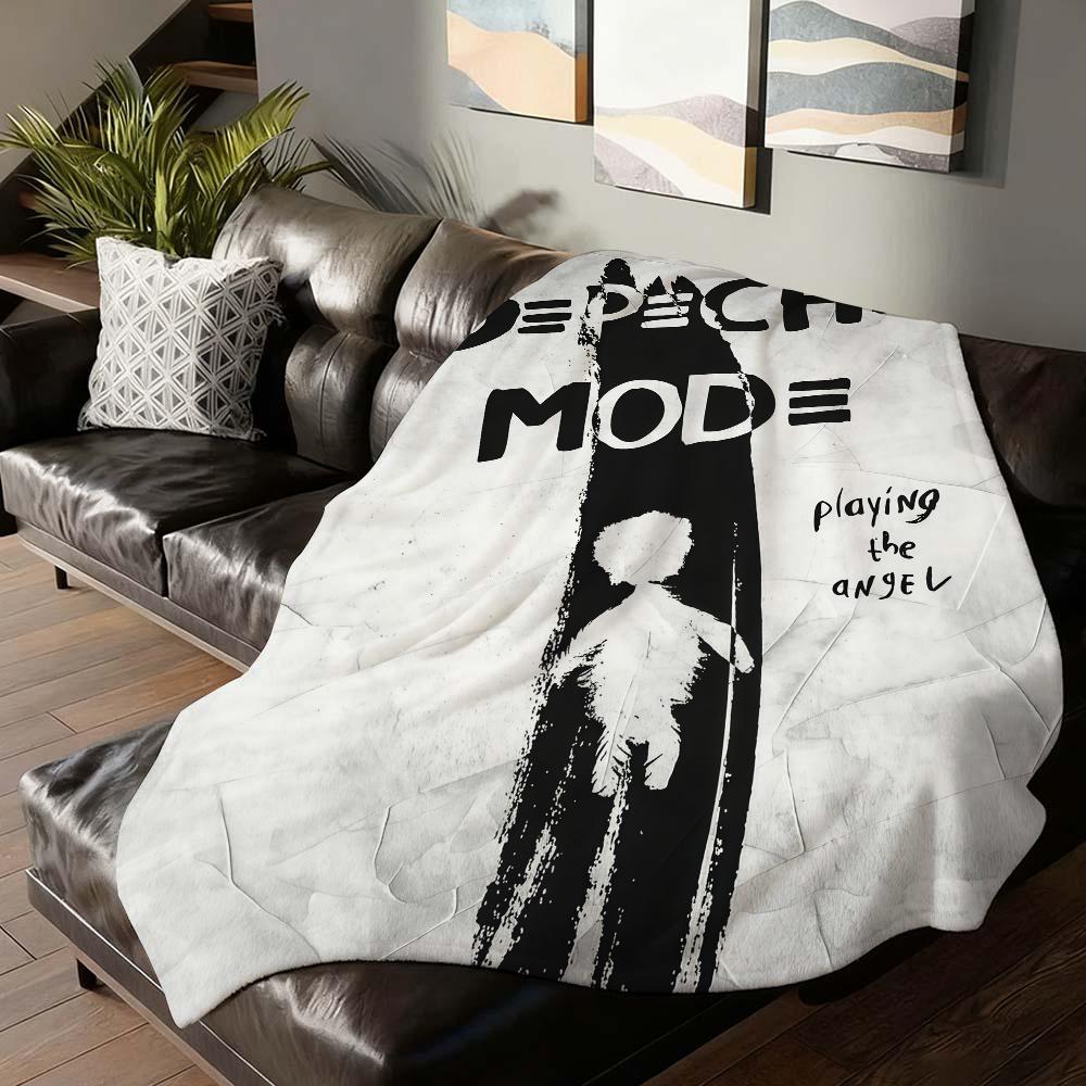 Рок-группа D depeche M modeS Плед Для Дивана Офиса Кровати Самолета Путешествий Сна Чтения Отдыха Кемпинга Мягкий И Теплый