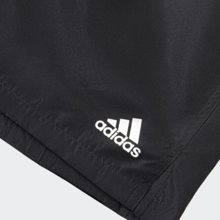 adidas SS24 Логотип Эластичные Удобные Повседневные Шорты Мужские Шорты Черные JC9097-1