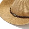 Outdoor Hat with Plastic Large Brim Sun Hat, Western Cowboy Style Straw Hat, Light and Easy To Carry, Suitable for Giving To Friends and Family