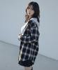 ACOVER Tartan Sweat Hoodie Check Shirt 3 Colors