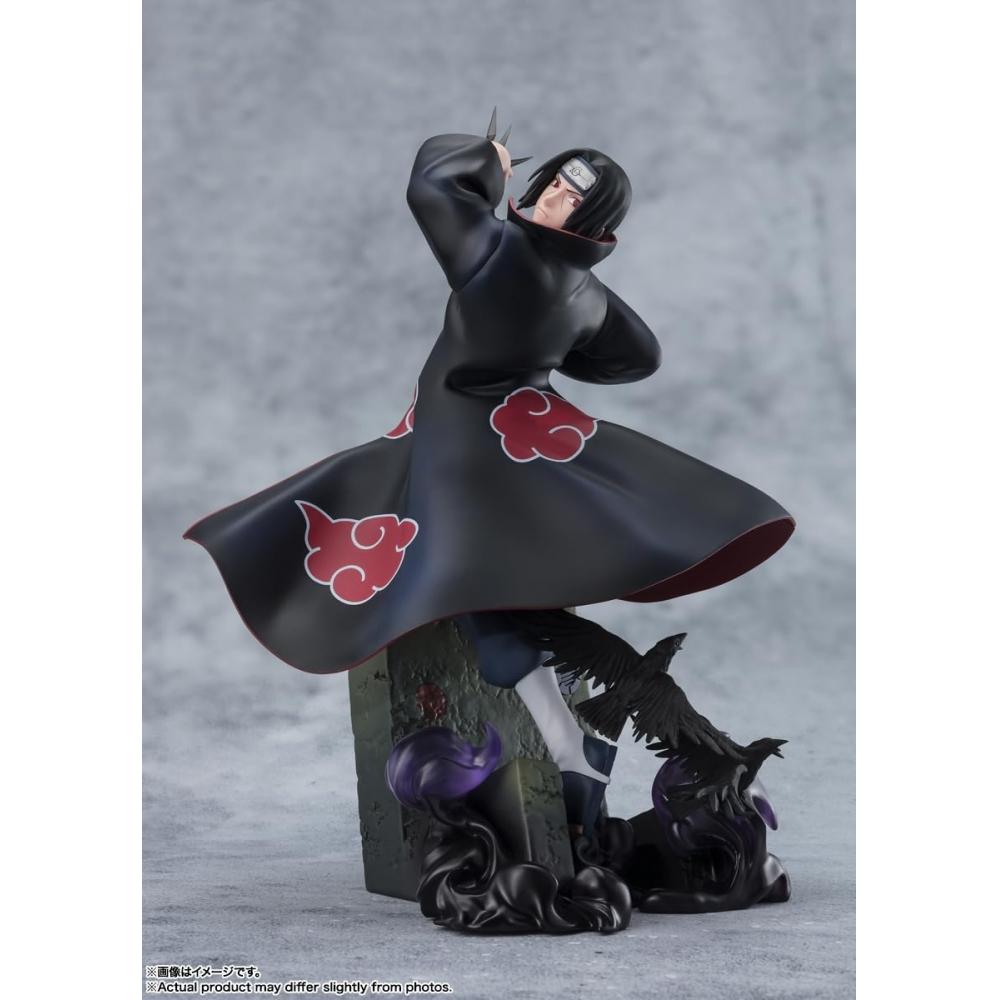 Figuarts ZERO [Super Fierce Battle] NARUTO Shippuden Itachi Uchiha -Light and Darkness of the Mangekyo Sharingan- Приблизительно. 240 мм ABS&PVC окрашенный комплект