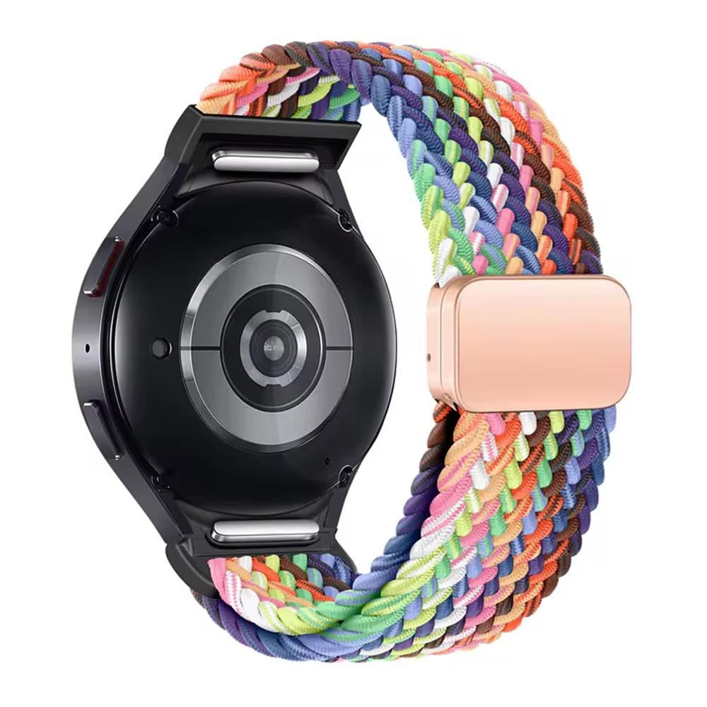 Band For Samsung Galaxy Watch 7 6 4 classic/5 Pro 44mm 40mm 45 47 No Gaps Braided Magnetic bracelet correa Galaxy watch 7 straps