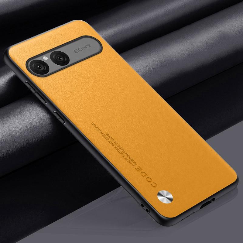 Роскошный чехол из искусственной ПУ кожи для Sony Xperia 10 VII 10VII, задняя крышка, силиконовый противоударный защитный чехол для телефона Sony Xperia10 VII