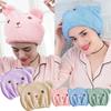 Cute Hair Drying Cap, Hair Drying Hat, Quick-Dry Hair Towel Cap, Water Absorption Turban Hair Dry Cap Hair Towel Wrap
