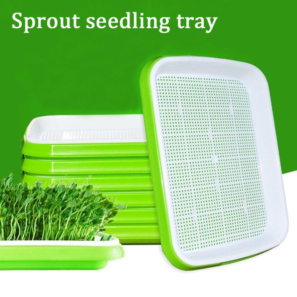 Home Garden Nursery Paper Hydroponic Tray Sprout Pot Plant Box Grow Nursery Pots Seed Sprouter Tray