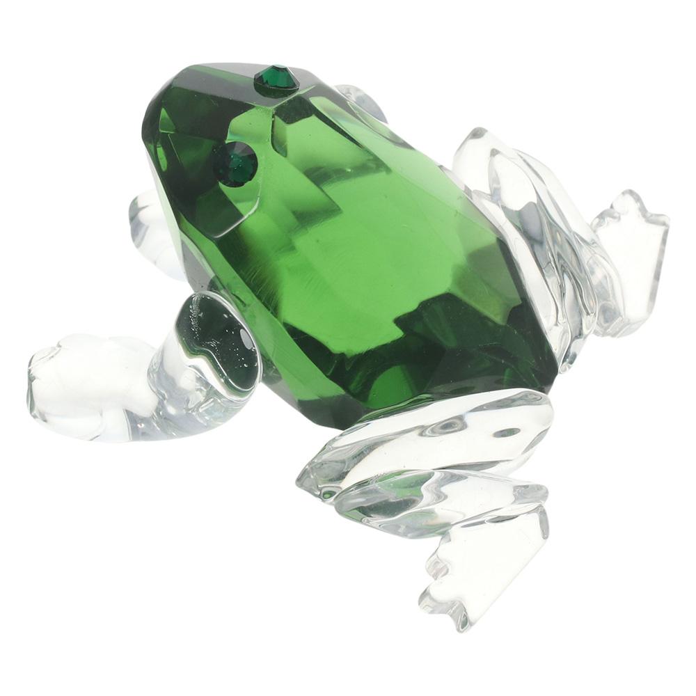 Frog Home Decoration Ornaments Crystal Pretty Glass Ornament New Crystal Frog Ornament Home
