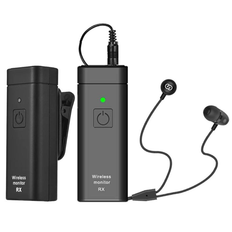 UHF Беспроводная система внутриканального монитора Профессиональная цифровая звуковая сцена вещания звуковая карта Открытый передатчик-приемник для певца