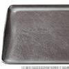 Traditional Japanese 2 Shaku Silver Cloud Style X X J-kitchens Placemat, Tray, Slender, (36cm 24.3cm 2.2cm)