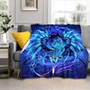 3D Print Dragon Blanket Flannel Blanket Soft Fleece Throw Blankets Blanket for Bedroom Sofa