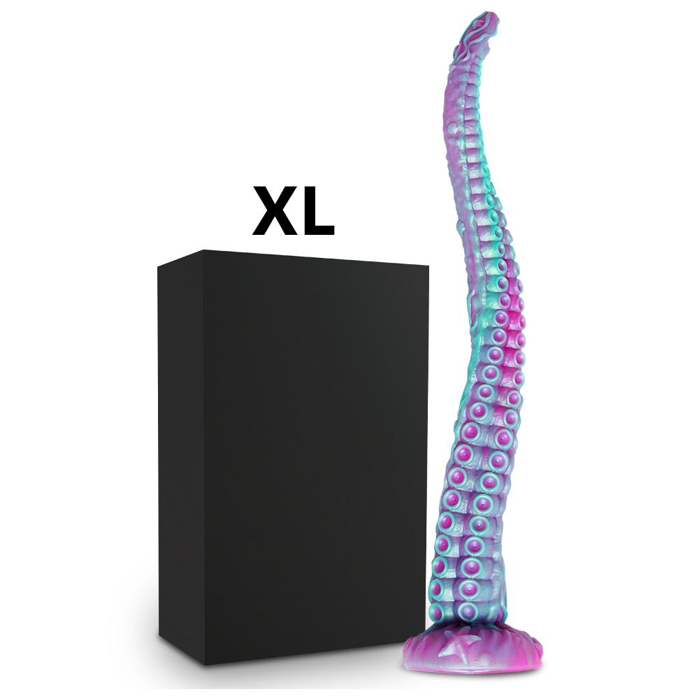 Длинная анальная пробка, секс-игрушка, монстр-дилдо, щупальце осьминога, огромный силиконовый член, секс-игрушка для взрослых, мягкий дилдо, женский мастурбатор, секс-игрушка