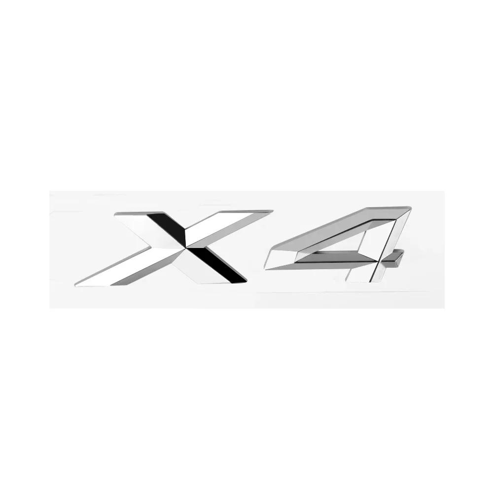 3D ABS X1 X3 X4 X5 X6 Emblem Car Styling Body Rear Trunk Decor Sticker Decals For BMW M F31 F34 F32 E52 E53 E60 E90 E91 E92 E93