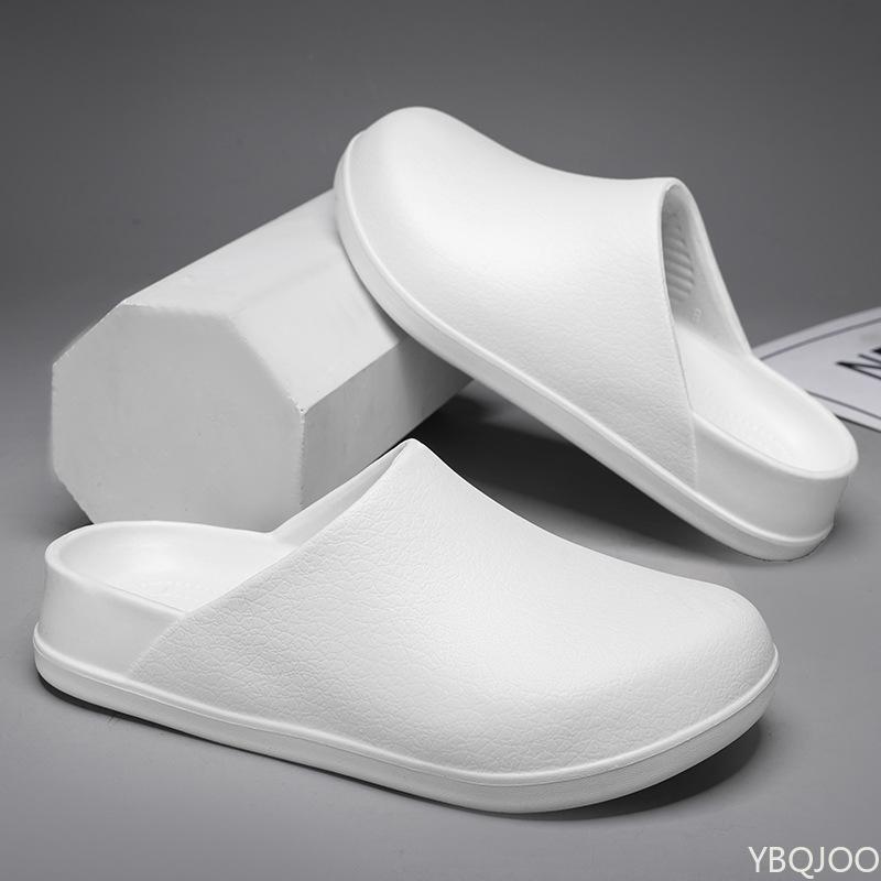 2025 Тапочки для пар Мужские Садовые Женские Водонепроницаемые Обувь для повара Удобные Сандалии Тапочки Рабочие Уличные Рыбацкие Туфли Zapatos