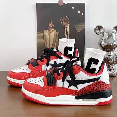 JDNVH универсальная белая пудра ниша воздушная подушка спорт скейтборд женская обувь c американский контрастный цвет метеор доска обувь