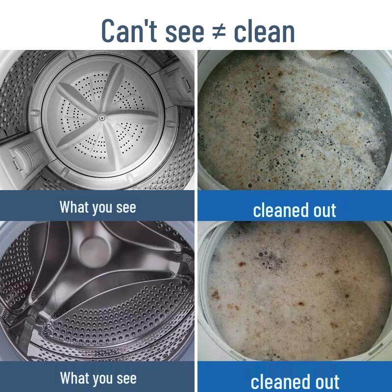 Шипучие таблетки для очистки стиральной машины - Стерилизуют, дезинфицируют и удаляют накипь в полностью автоматических барабанных машинах