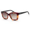 Ferragamo Women S faShion 53mm SunglaSSeS Black tortoiSe