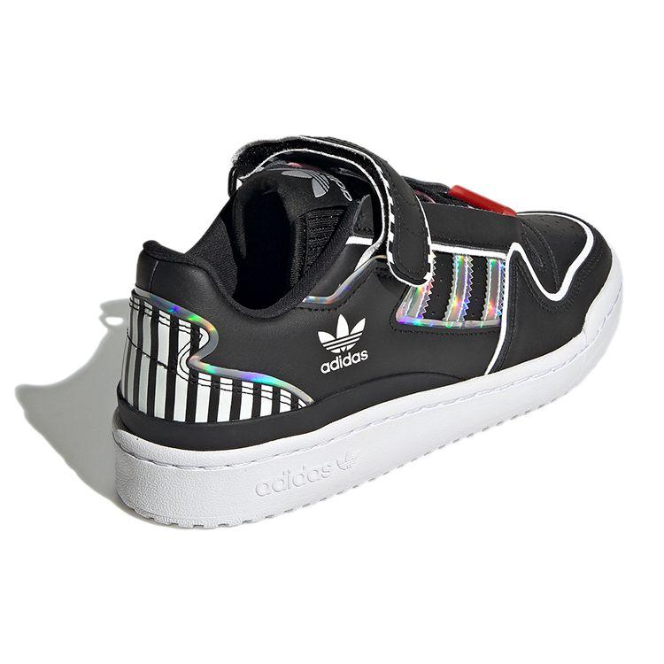 adidas Forum Plus I Love Dance — черные женские кроссовки Core-Black Cloud-White True-Pink FY5225