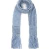 ASURA TASSEL MIX MUFFLER (SKY BLUE)