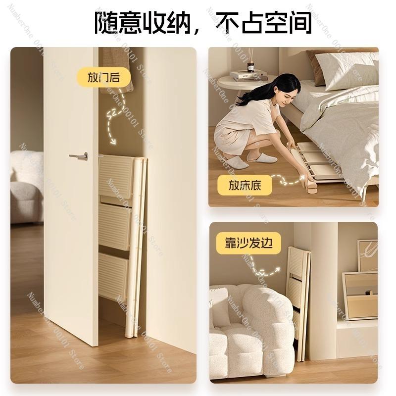 Утолщенная бытовая складная лестница, устойчивая многофункциональная стремянка, портативная телескопическая подставка