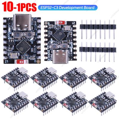 1-10 шт. Плата разработки ESP32-C3 SuperMini WiFi Bluetooth Плата RISC-V 32-битная Совместимая с Arduino IoT Мини-плата с 4M флэш-памяти