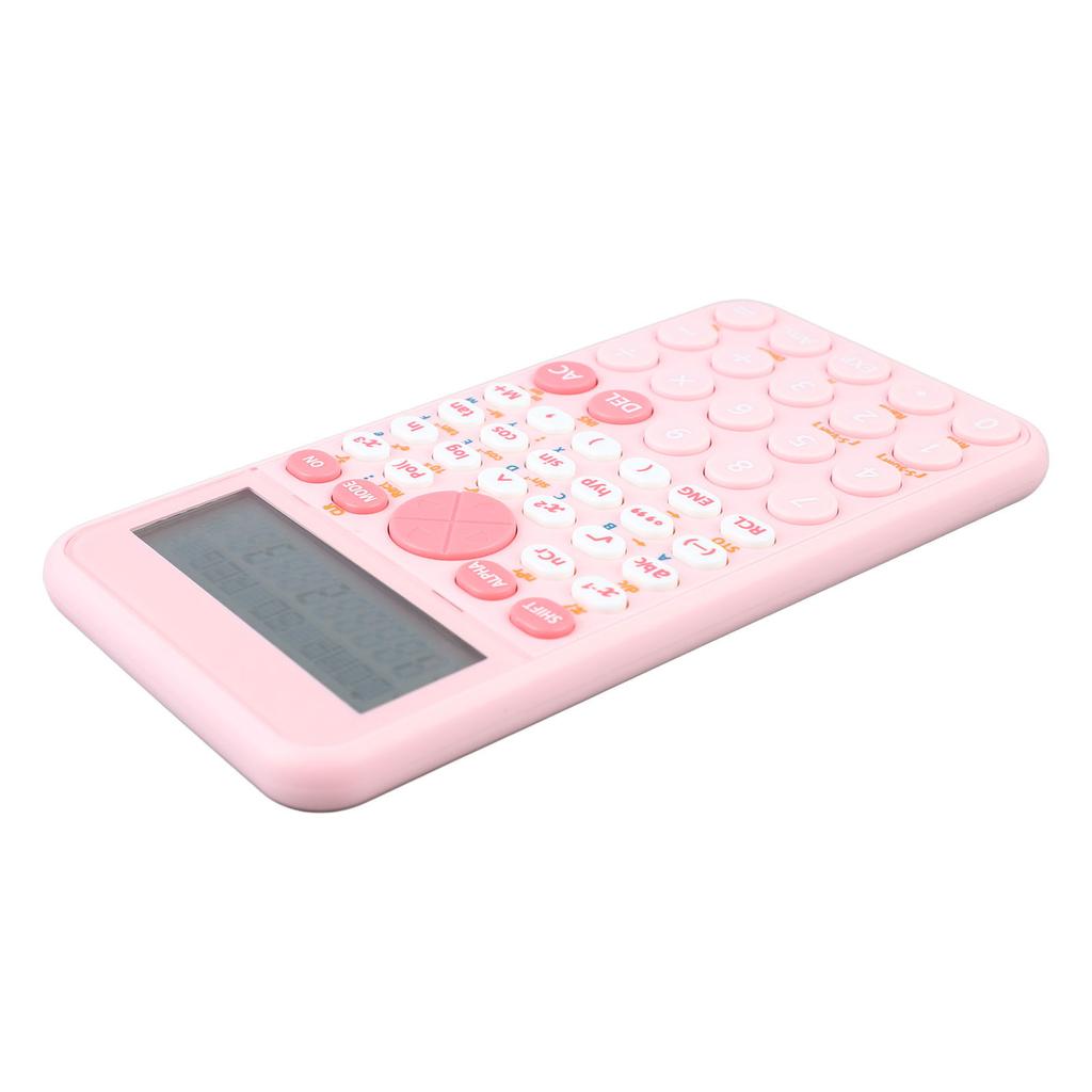 Scientific Calculator 2 Rows LCD Display 240 Functions Battery Powered Desk Calculator for Office School Business
