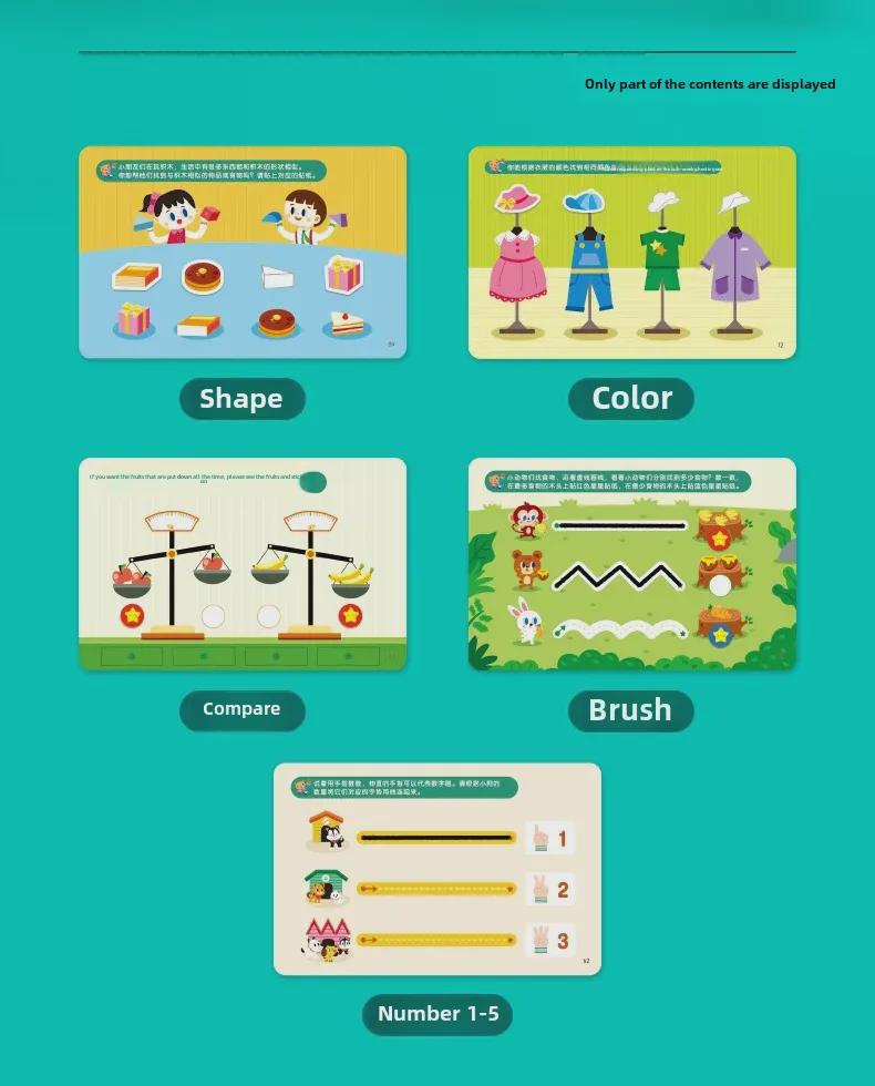 Saalin Math Training Cards: Educational Toys for All Ages, Family Edition, Pre-Primary To Primary School Transition